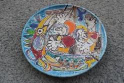 Pamono Italian Dish by Giovanni De Simone Pescatori, 1970> Serving Dishes