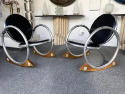 Pamono Italian Dondolo Rocking Chair by Verner Panton for Ycami, 1990s> Rocking Chairs