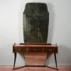Online Pamono Italian Dressing Table with Wooden Mirror, 1960s
