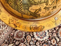 Pamono Italian Drink Globe in Wood><noscript><img width=