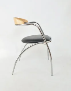 Pamono Italian Effezeta Chair, 1970s><noscript><img width=