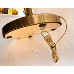 Pamono Italian Fumè Murano Glass Table Lamps with Unlaquered Brass by Simoeng, Set of 2><noscript><img width=