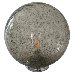 Pamono Italian Fume Table Lamp in Murano Glass by Simoeng