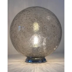 Pamono Italian Fume Table Lamp in Murano Glass by Simoeng