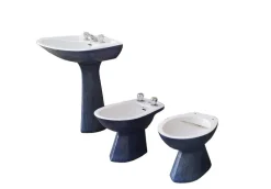 Hot Pamono Italian Gardena Bathroom Fixtures by Antonia Campi for Sci Laveno, 1970s, Set of 3