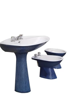 Hot Pamono Italian Gardena Bathroom Fixtures by Antonia Campi for Sci Laveno, 1970s, Set of 3
