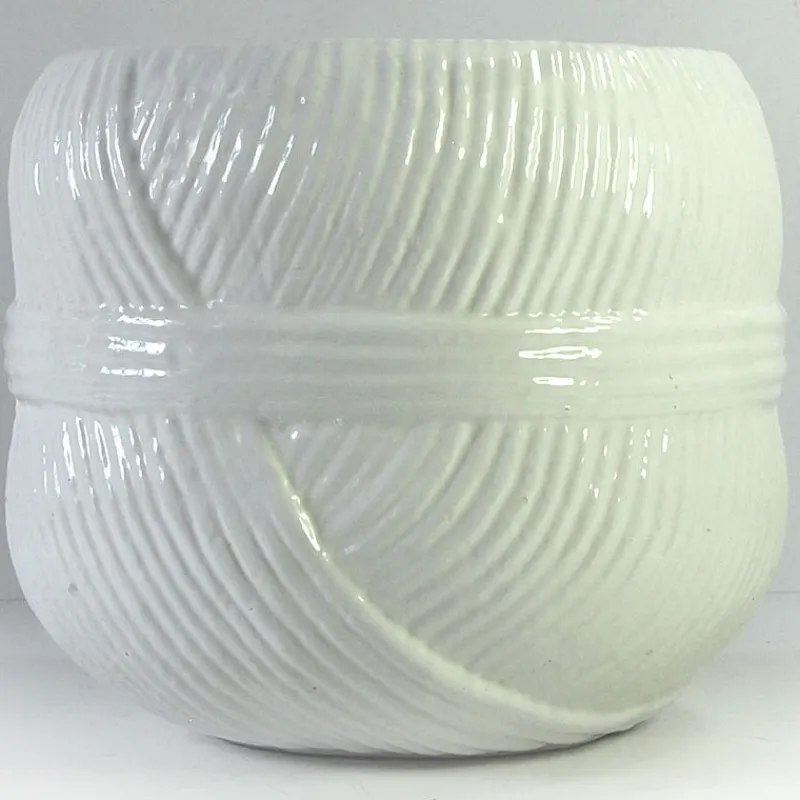 Pamono Italian Glazed Ceramic Flower Pot, 1970s> Planters And Jardiniere