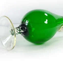 Pamono Italian Green Glass Carafe from Empoli, 1970s
