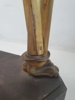 New Pamono Italian Guilded Gueridon Pedestal, 1750s