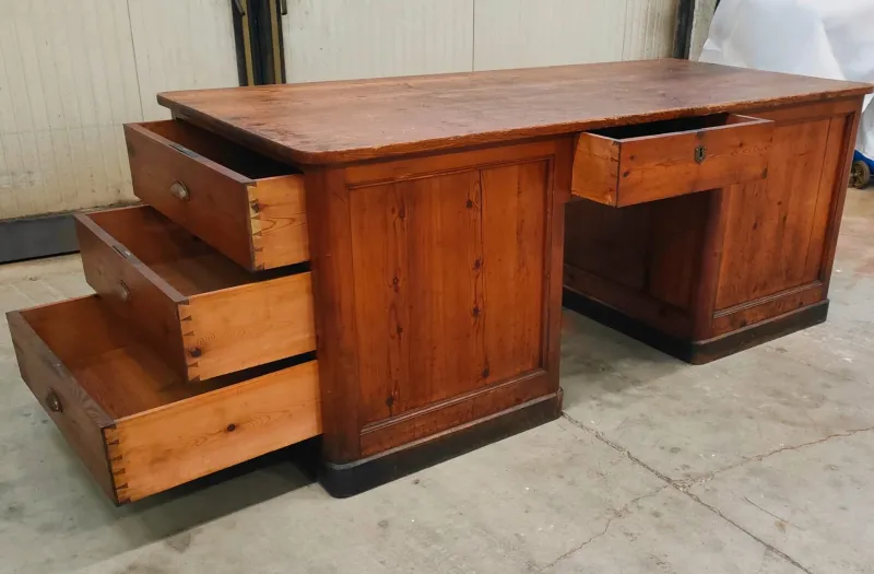 Pamono Italian Haberdashery Counter, 1930s> Worktables & Workbenches