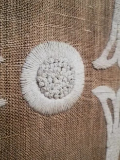 Discount Pamono Italian Hand Embroidered Room Divider, 1900s