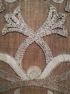 Discount Pamono Italian Hand Embroidered Room Divider, 1900s