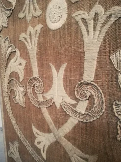 Discount Pamono Italian Hand Embroidered Room Divider, 1900s