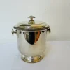 Hot Pamono Italian Ice Bucket in Silver from Macabo Milano, 1950s