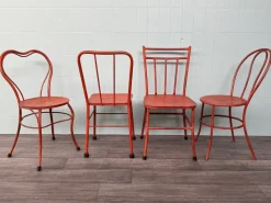Pamono Italian Iron Garden Chairs, 1950s, Set of 4> Garden Seating