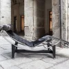 Pamono Italian LC4 Chaise Lounge by Le Corbusier for Cassina, 1960s> Daybeds & Chaises Lounges