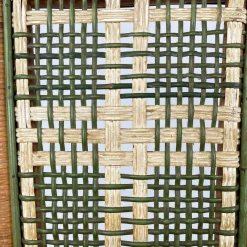 Sale Pamono Italian Liberty Outdoor Chair in Rattan from Palazzo Falconi, 1890s