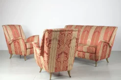 Best Pamono Italian Living Room Set from I.S.A., 1950s, Set of 3