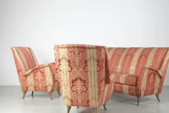 Best Pamono Italian Living Room Set from I.S.A., 1950s, Set of 3