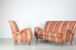Best Pamono Italian Living Room Set from I.S.A., 1950s, Set of 3