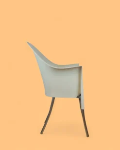 Clearance Pamono Italian Lord Yo Chairs and Lord Yi Square Table by Philippe Starck for Driade, 1990s, Set of 5