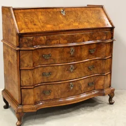Clearance Pamono Italian Louis XV Secretaire in Walnut, 18th Century