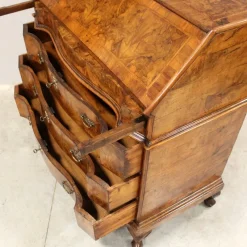 Clearance Pamono Italian Louis XV Secretaire in Walnut, 18th Century