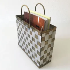 Best Pamono Italian Magazine Rack, 1970s
