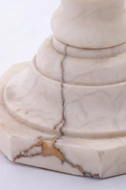 Outlet Pamono Italian Marble Column with Lighting, 1950s