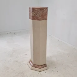 Pamono Italian Marble Pedestal, 1980s><noscript><img width=