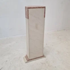 Pamono Italian Marble Pedestal, 1980s><noscript><img width=