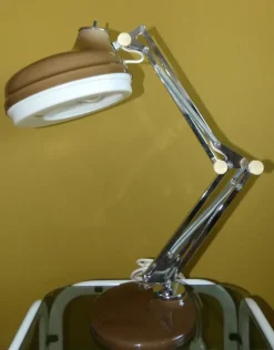 Pamono Italian Metal Table Lamp, 1960s> Table Lamps