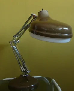 Pamono Italian Metal Table Lamp, 1960s><noscript><img width=