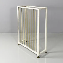 Pamono Italian Mid-Century Modern Beige and White Metal Radiator Cover, 1950s> Architectural Elements