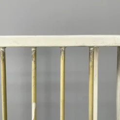 Pamono Italian Mid-Century Modern Beige and White Metal Radiator Cover, 1950s><noscript><img width=