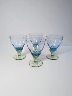 Pamono Italian Model Bahia Ice Cream Sundae Bowls, 1980s, Set of 4><noscript><img width=