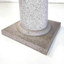 Outlet Pamono Italian Modern Wood Painted as Stone Pedestal Column, 1990s