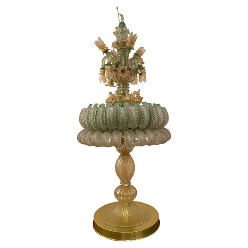 Pamono Italian Murano Glass Floor Lamp by Simoeng> Floor Lamps