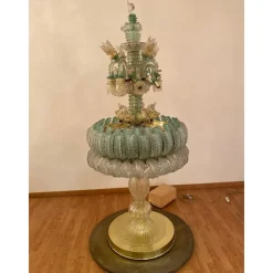 Pamono Italian Murano Glass Floor Lamp by Simoeng><noscript><img width=