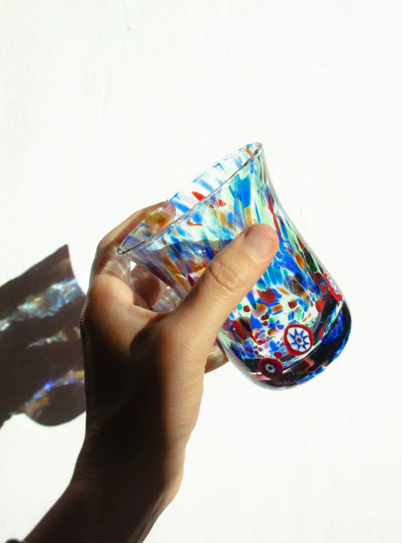 Pamono Italian Murano Glasses by Mariana Iskra for Ribes, 2010, Set of 6> Glassware