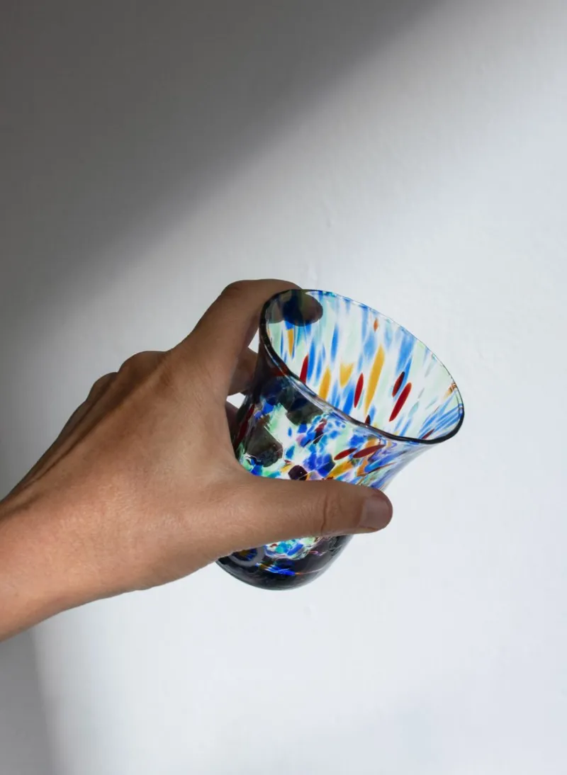 Pamono Italian Murano Glasses by Mariana Iskra for Ribes, 2010, Set of 6> Glassware