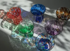 Pamono Italian Murano Glasses by Mariana Iskra for Ribes, 2010, Set of 6><noscript><img width=