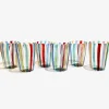 Best Pamono Italian Murano Glassware Set, 2004, Set of 6, Set of 6