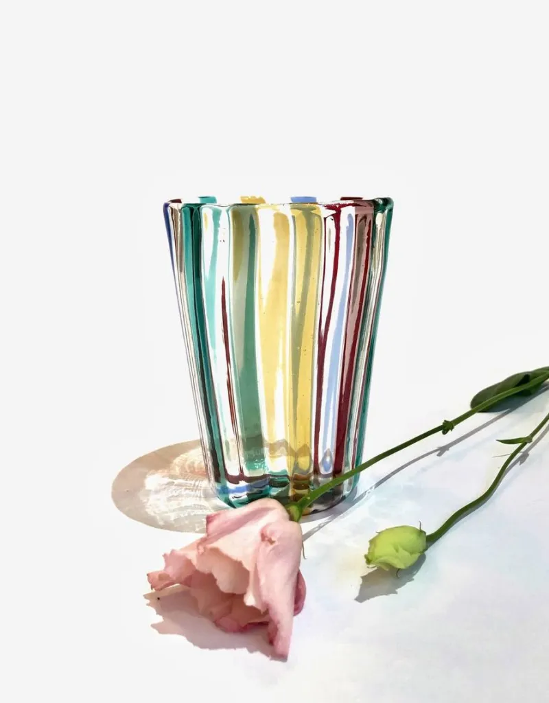 Best Pamono Italian Murano Glassware Set, 2004, Set of 6, Set of 6