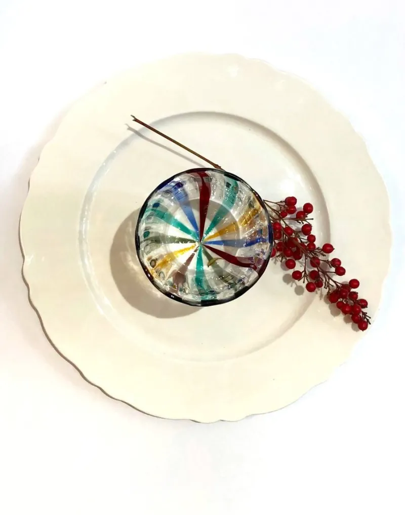 Best Pamono Italian Murano Glassware Set, 2004, Set of 6, Set of 6
