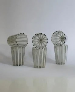 Pamono Italian Murano Glassware Set, 2004, Set of 6> Glassware