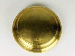 Pamono Italian Nickel-Plating and Brass Solaria Boxes by Nella Longari, 1970s, Set of 2><noscript><img width=