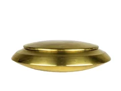 Pamono Italian Nickel-Plating and Brass Solaria Boxes by Nella Longari, 1970s, Set of 2><noscript><img width=