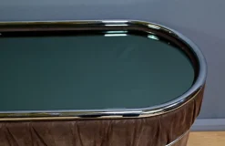 Online Pamono Italian Nubuck Dressing Table, 1970s