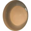 New Pamono Italian Opaline Glass Flush Mount, 1970s